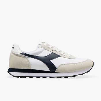 Diadora Koala Biele / Tmavomodre - Damske Tenisky